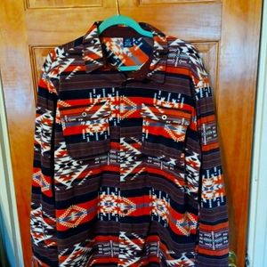 Mens long sleeve Pueblo shirt